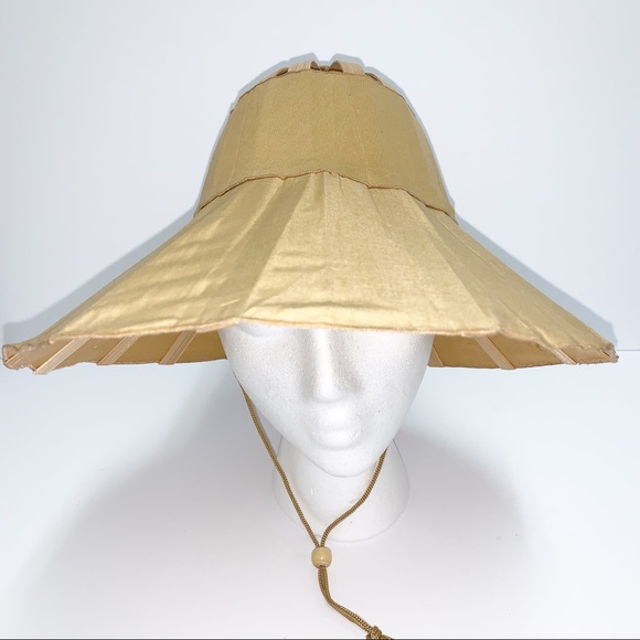 Incredible Wearable Folding Fan Hat 